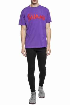 T-shirt with an embroidered pattern, zdjęcie 2 T-shirt with an embroidered pattern od Marcelo Burlon